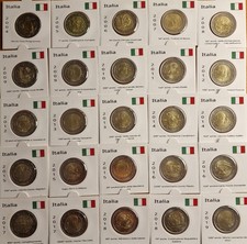 TUTTE LE 40 MONETE 2 EURO