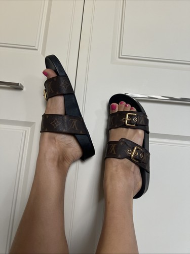 Louis vuitton sandalo marrone - sandalo,
