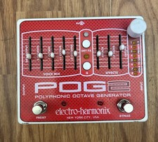 Pedale Effetti Generatore Polifonico Ottava Electro-Harmonix EHX POG 2 Usato