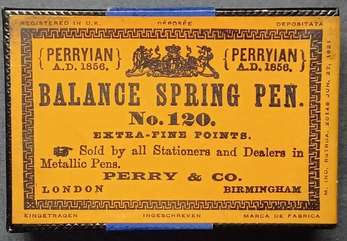 Scatola pennini perry co - scatola,