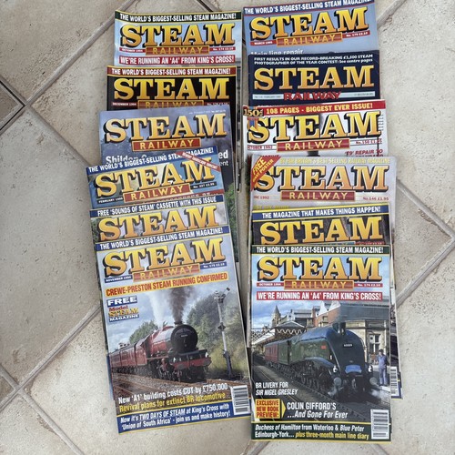 Steam railway magazines - 12,