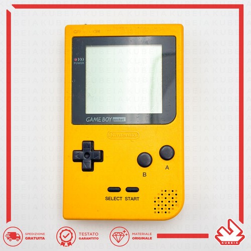Game boy pocket - pocket, giallo