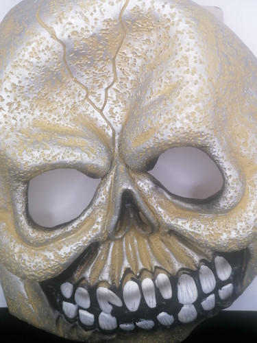 Maschera teschio latex - teschio,