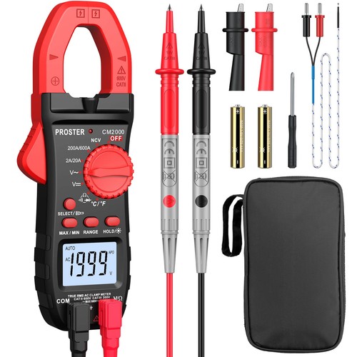 Pinza amperometrica trms - trms, 600a