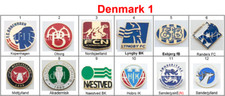 Spilla distintivo: squadre di calcio europee - Danimarca parte 1 / UEFA/ .
