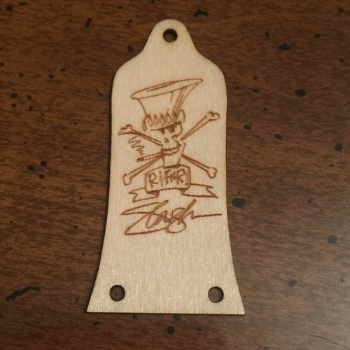 Guitar truss rod cover legno - guitar,