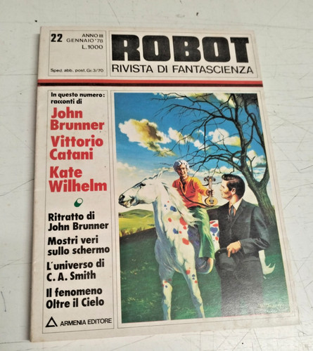 Robot rivista fantascienza - rivista, di