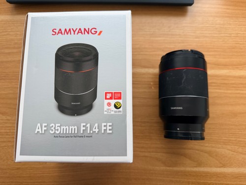 Samyang 35mm 4 - f/1.4, fe