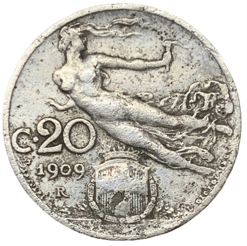 Centesimi 1909 libertà - 1909,