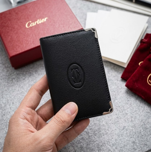 Cartier must black calfskin - cartier,