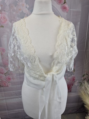 Bolero pizzo avorio con - pizzo,
