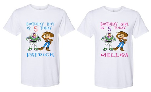 Shirt compleanno toy - t-shirt,