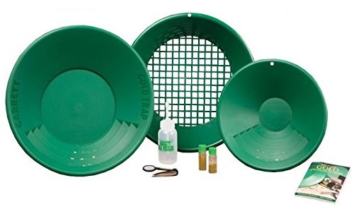 Kit gold pan garrett - pan,