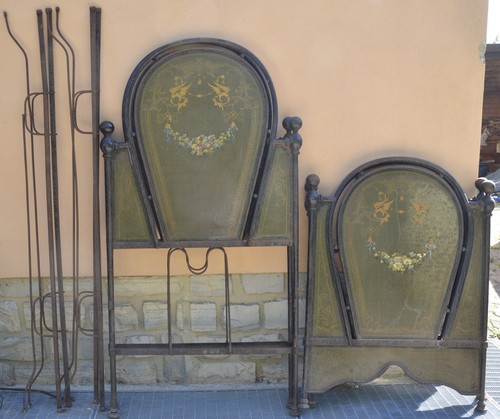 Coppia vecchi letti in - coppia,