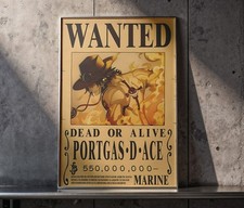 Poster one piece - poster, wanted