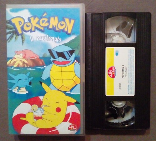 Vhs pokemon naufragio - pokemon, 6