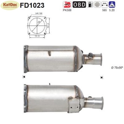 Filtro antiparticolato per - filtro,