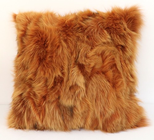 Pelliccia cuscino volpe blu - pelliccia,