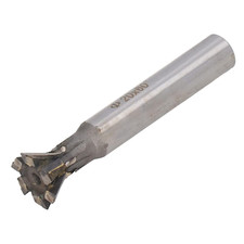 Fresa a Coda Di Rondine in Metallo Duro 60 Gradi 6 Scanalature Fresa per Scanala