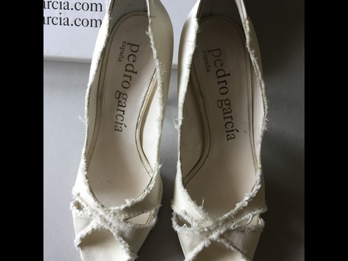 Scarpe sposa color perla - scarpe,