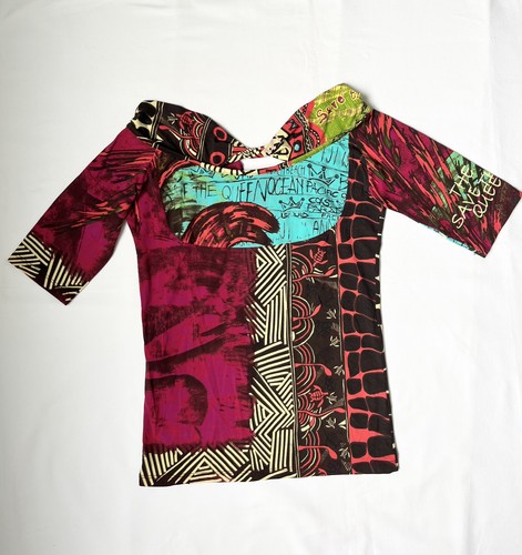 Shirt coloré épaules - ,