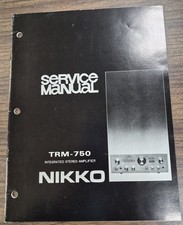 Nikko TRM-750 Amplificatore