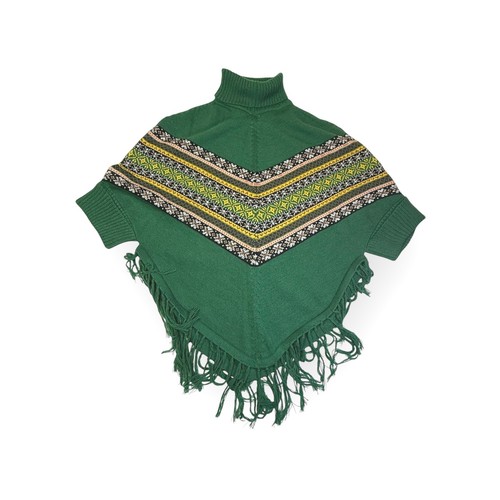 Poncho girocollo lana - , alpaca