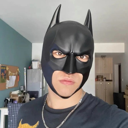 Maschera completa batman 2025 - maschera,