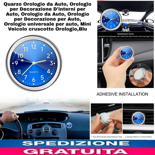 Orologio quarzo adesivo - orologio, a