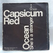 DISCO 45 GIRI CAPSICUM RED OCEAN/SHE’S A STRANGER RED OCEAN BBR 1306 ITALIA 1971