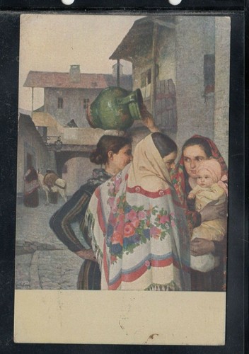 Cartolina esposizione città - esposizione,