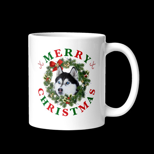 Tazza husky mug natale - husky,
