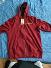 felpa con cappuccio e zip uomo