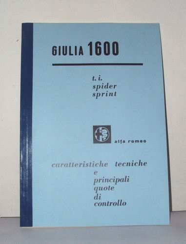 Manuale officina alfa - manuale, romeo