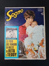 rivista fotoromanzo SOGNO numero 15 - 1968 - Iva Zanicchi, Rita e Teddy
