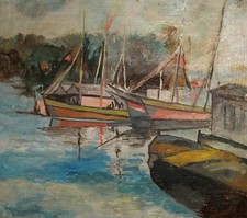 Dipinto ad olio d'epoca