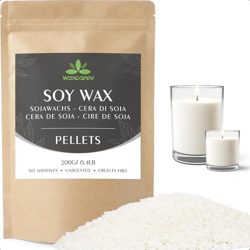 Cera soia per candele - cera,