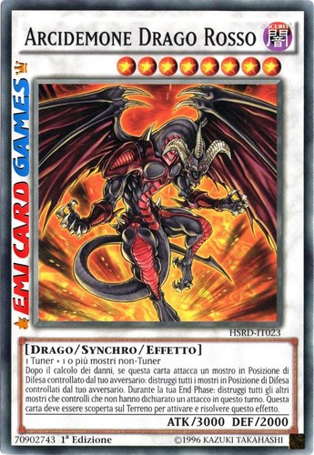 Arcidemone drago rosso - arcidemone,
