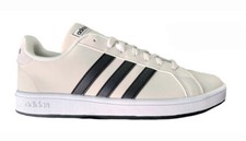 ADIDAS GRAND COURT BASE BIANCO BEIGE SCARPE SPORTIVE UOMO SNEAKERS