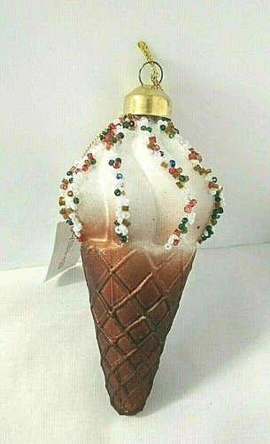 Ornamento cono cialda gelato