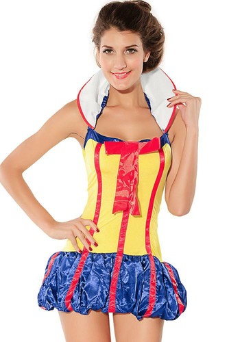 Costume abito donna biancaneve - abito,