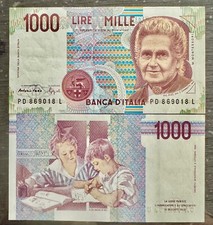Italy 1000 Lire 1990