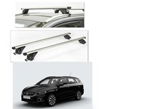 BARRE PORTATUTTO K9 ALLUMINIO FIAT TIPO SW ANNO 2020 RAILS CHIUSI CON SERRATURE