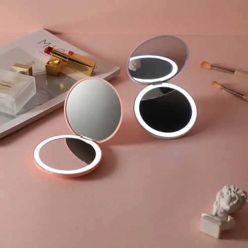 Specchio cosmetico per trucco - cosmetico,