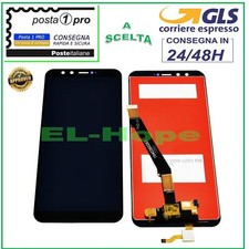 DISPLAY LCD PER HUAWEI HONOR 9 LITE LLD-L31 AL00 AL09 TOUCH SCREEN VETRO NERO