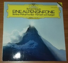 LP Strauss Richard, Eine Alpensinfonie (Karajan), D. Grammophon 1981