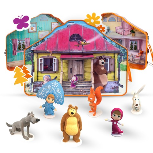 Luppa masha orso playset - luppa,