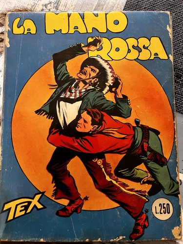 Tex gigante la mano rossa - tex,