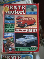 GENTE MOTORI Aprile 1977 fiat