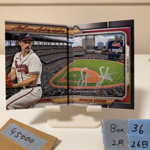 Spencer strider 2023 topps - spencer,
